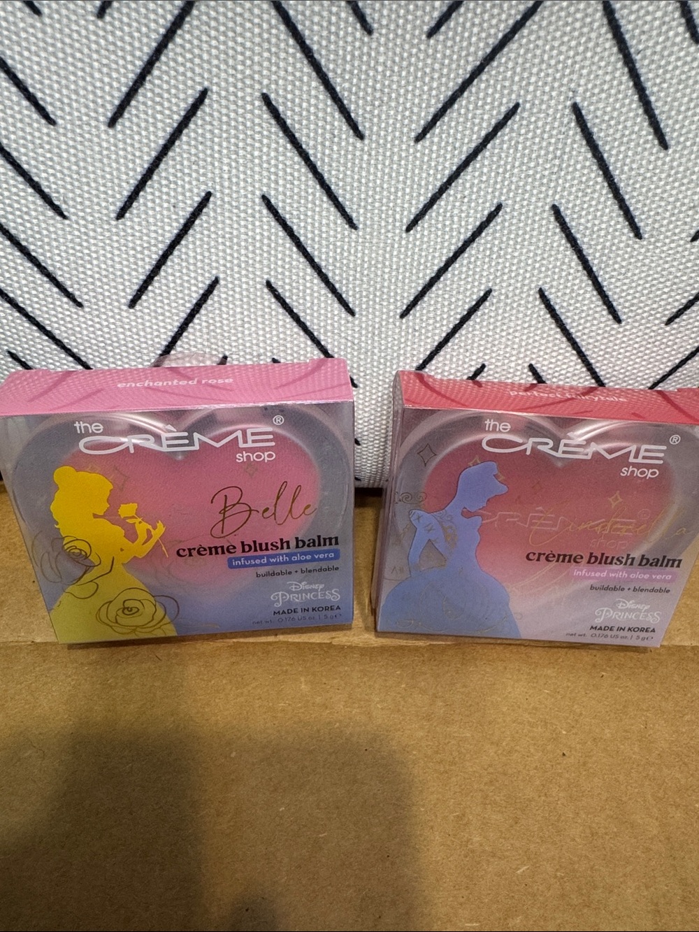 The crème shop- Belle Crème Blush Balm - set of two